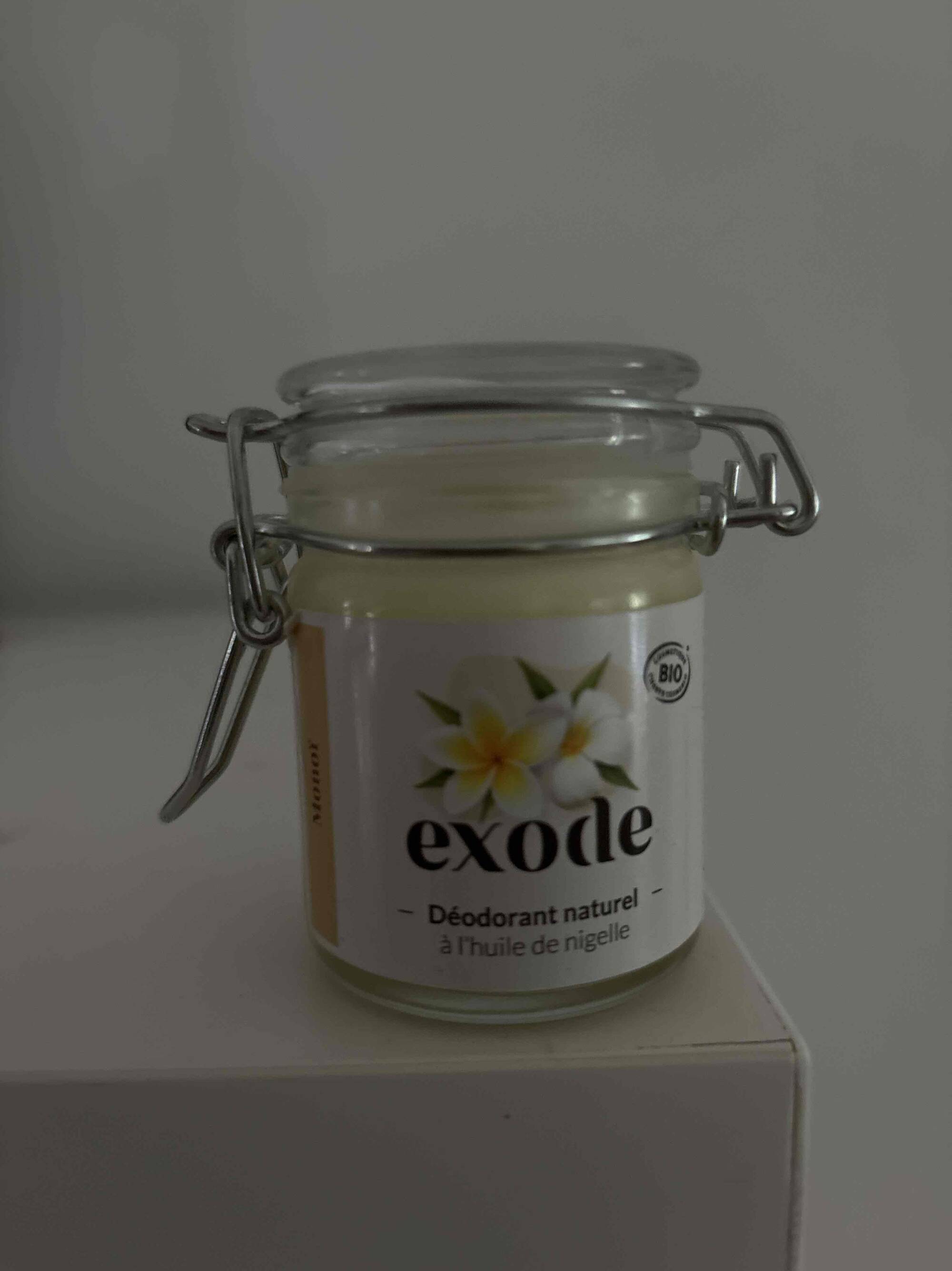 EXODE - Déodorant naturel à l'huile de nigelle