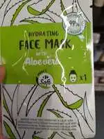 CARREFOUR SOFT - Masque visage tissu hydratant à l'aloe vera 