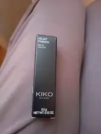 KIKO MILANO - Velvet passion - Matte lipstick