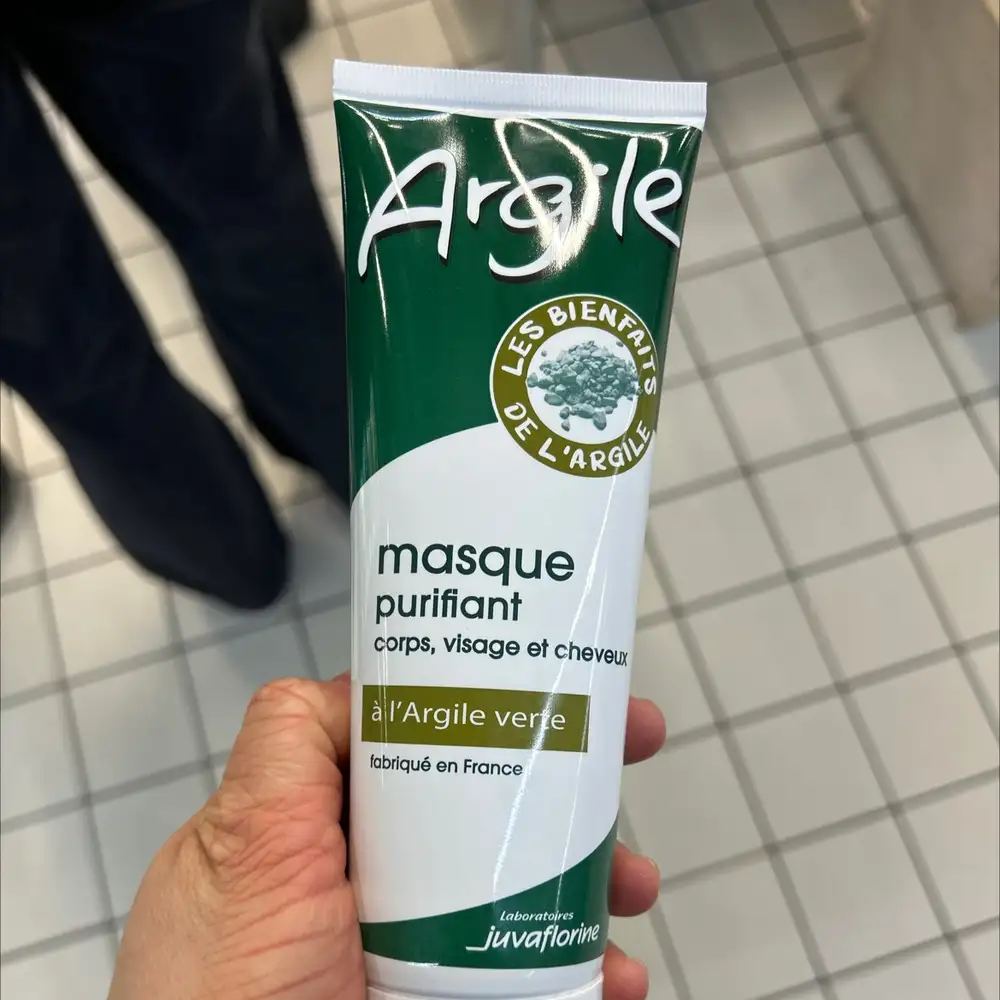 LABORATOIRE JUVAFLORINE - Masque purifiant à l'argile verte