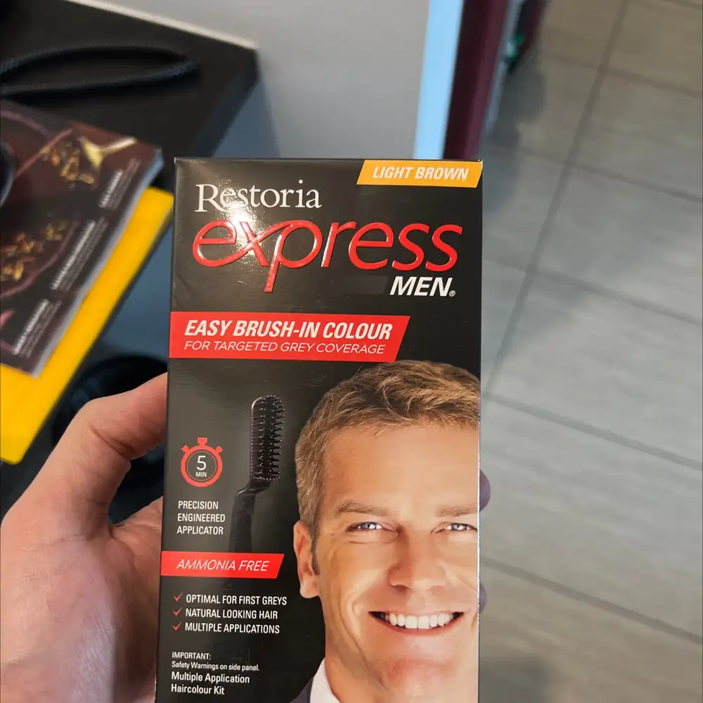 RESTORIA - Express men - Easy brush-in colour