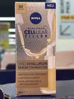 NIVEA - Hyaluron cellular filler - 3in1 Hyaluron serum foundation