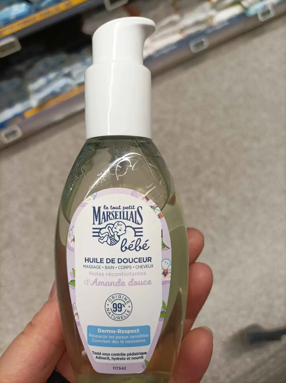LE TOUT PETIT MARSEILLAIS - Bébé - Huile de douceur d'amande douce