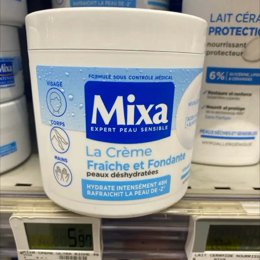MIXA - La crème fraîche et fondante