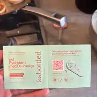 UN BOTTLED - Gel hydratant mat(t)e-moi ça