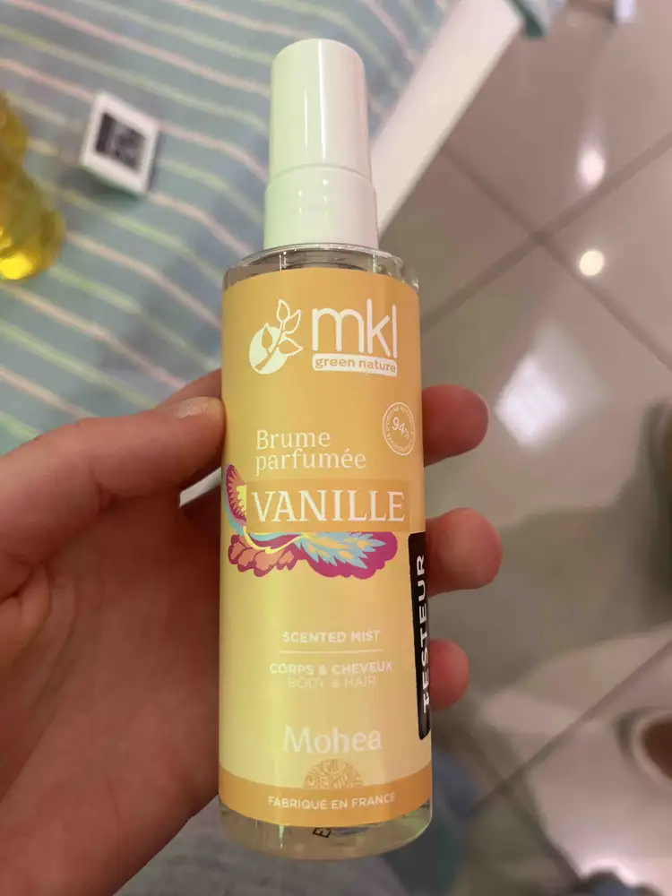 MKL GREEN NATURE - Mohea - Brumé parfumée vanille