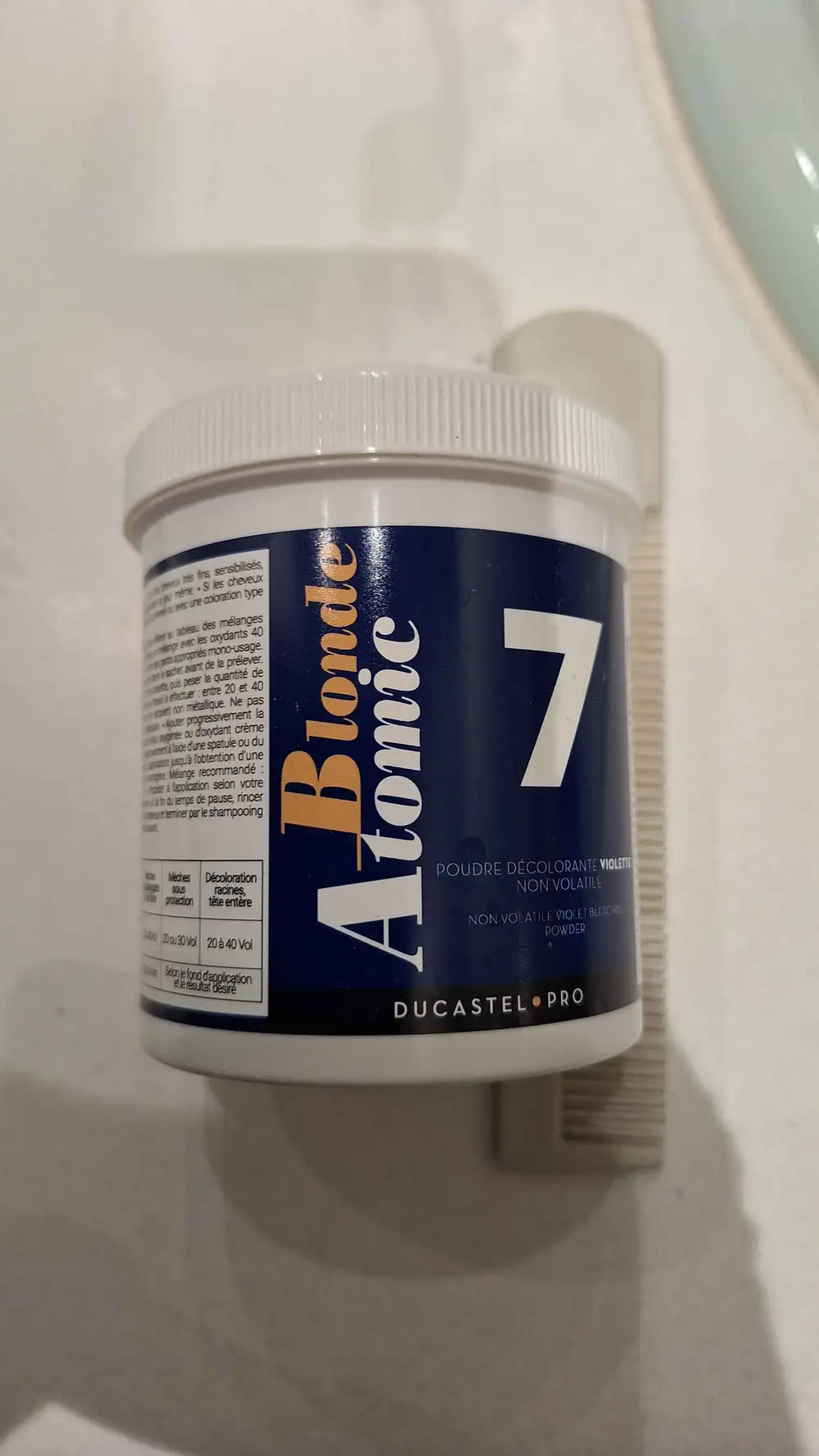 DUCASTEL PRO - Blonde Atomic 7 - Poudre décolorante violette  non volatile