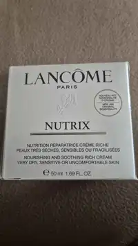 LANCÔME - Nutrix - Nutrition réparatrice crème riche