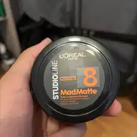 L'ORÉAL PARIS - Studio line madmatte 8 - Pate sculptante effet mat