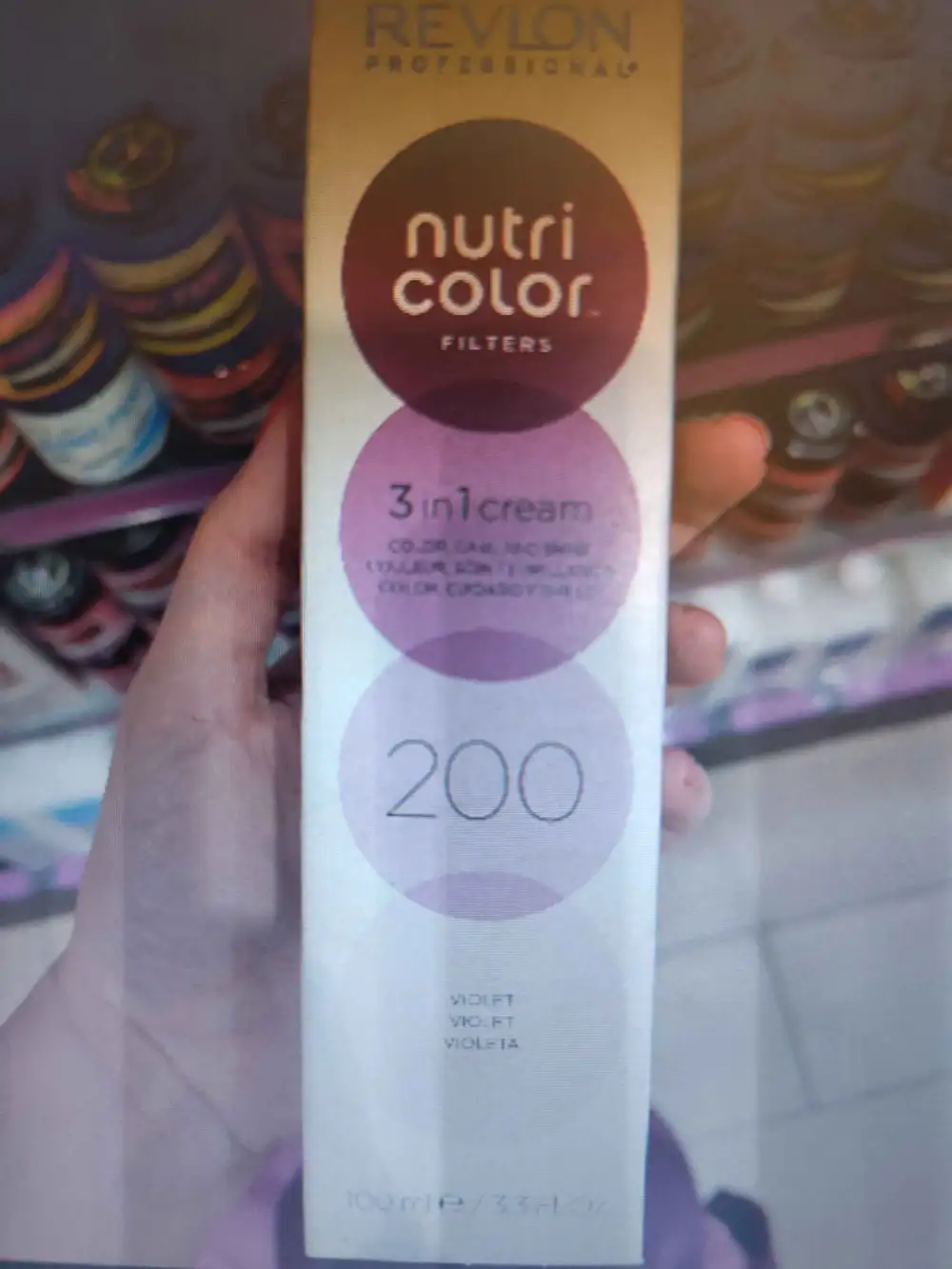 REVLON - Nutri color - 3in1 Cream 200 Violet