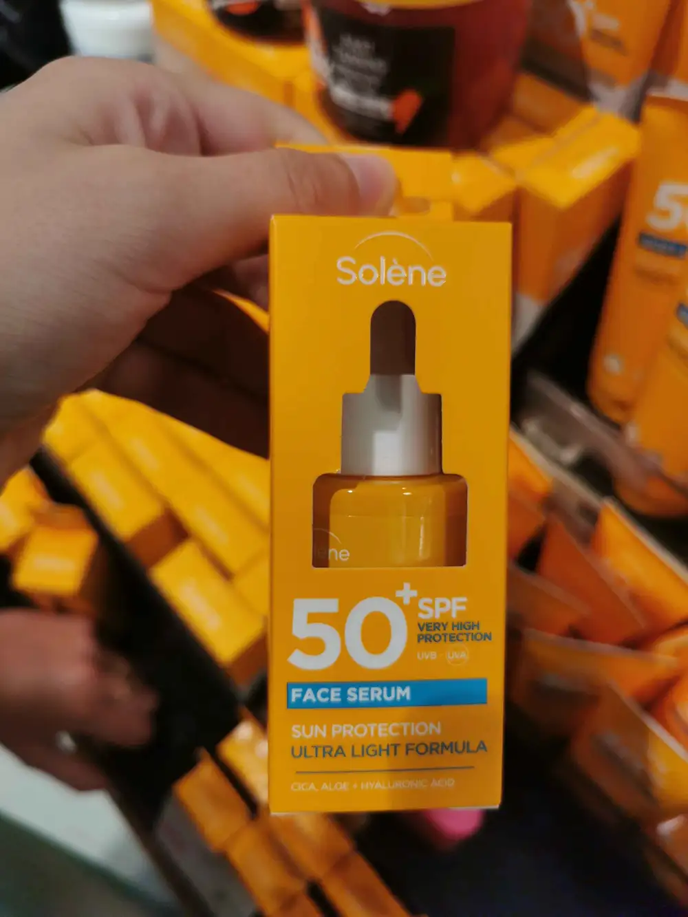 SOLENE - Sun protection - Face serum SPF50+