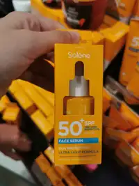 SOLENE - Sun protection - Face serum SPF50+