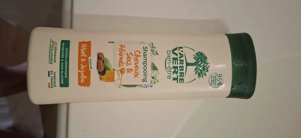 L'ARBRE VERT - Miel & jojoba - Shampoing  