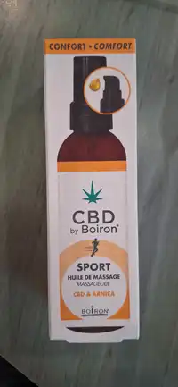 CBD BY BOIRON - Huile de massage sport