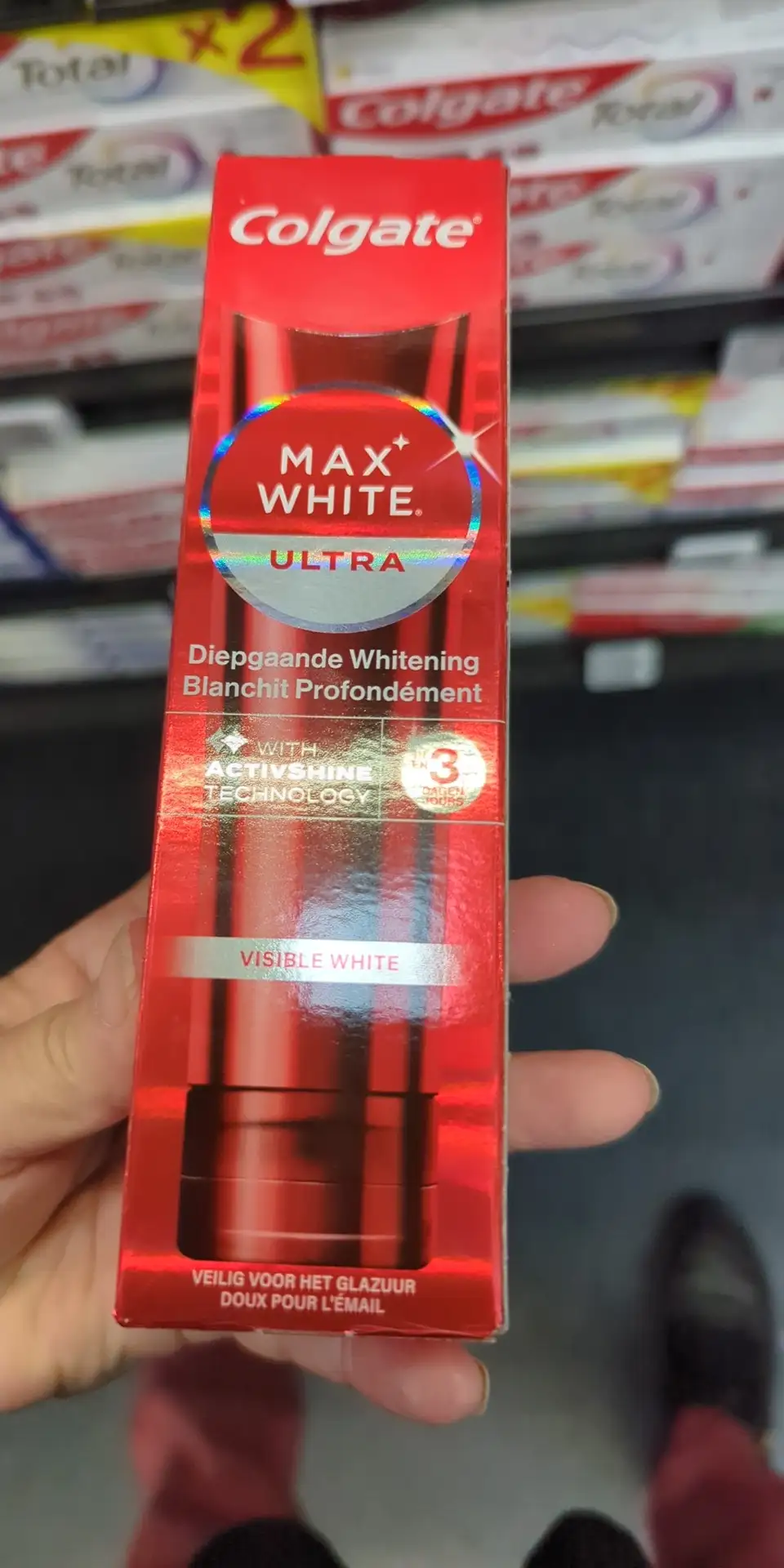 COLGATE - Max white ultra - Dentifrice blanchit profondément