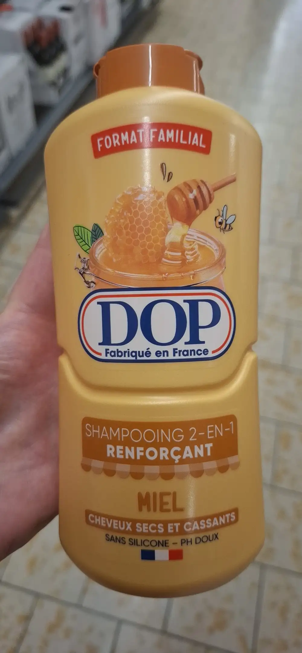 DOP - Shampooing 2-en-1 renforçant miel