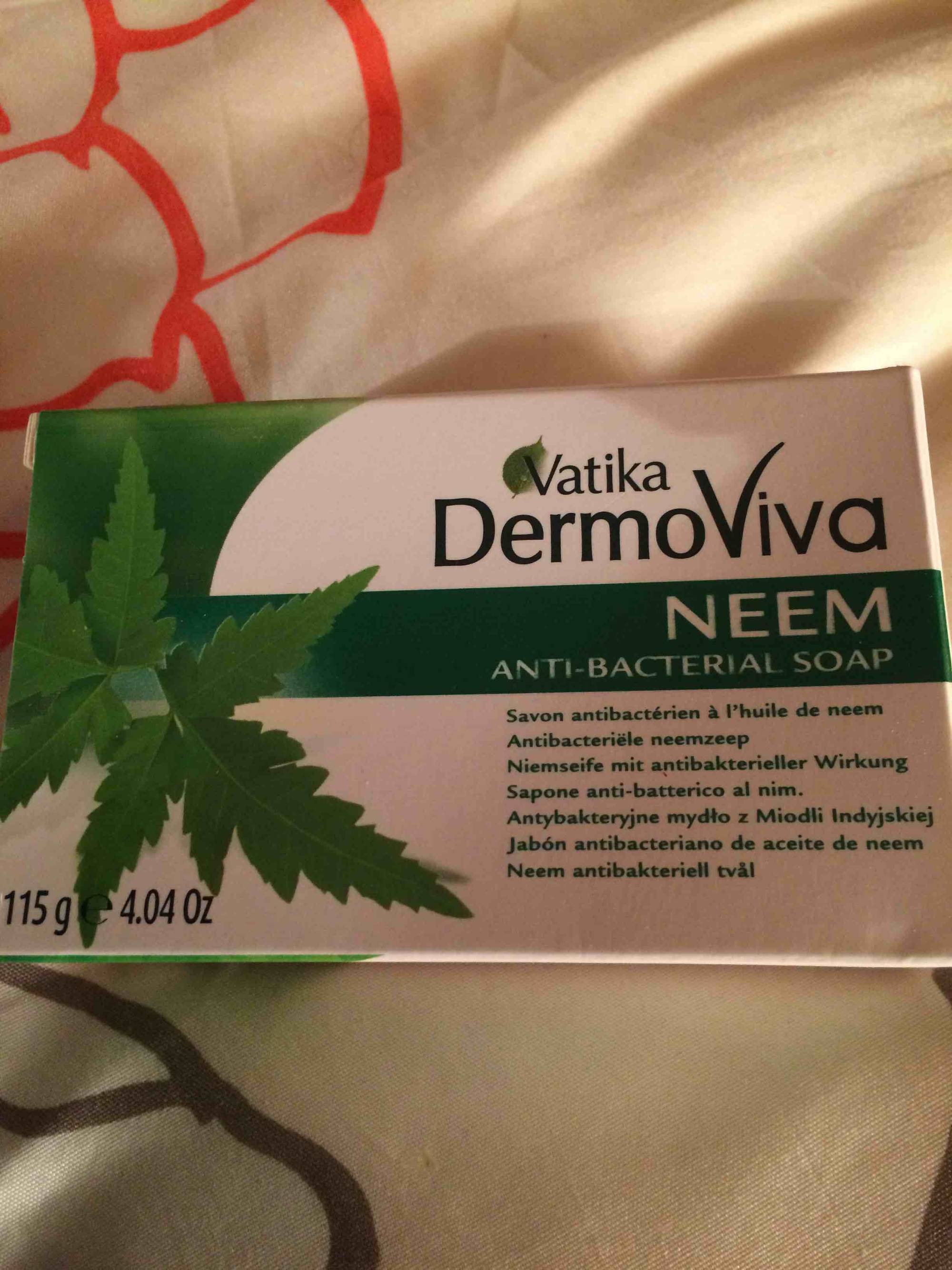 VATIKA - Dermoviva - Neem anti-bacterial soap