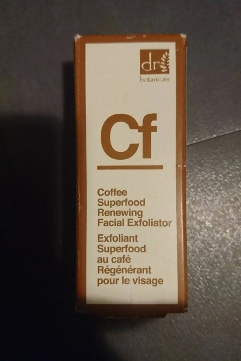 DR BOTANICALS - Exfoliant superfood au café régénérant pour le visage