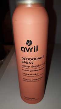 AVRIL - Déodorant spray