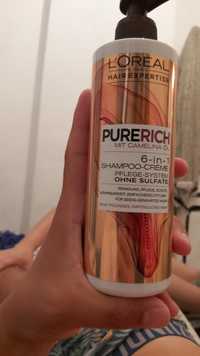 L'ORÉAL - Purerich - 6-in-1 - Shampoo-crème