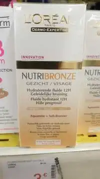 L'ORÉAL PARIS - Nutribronze - Fluide hydratant 12h