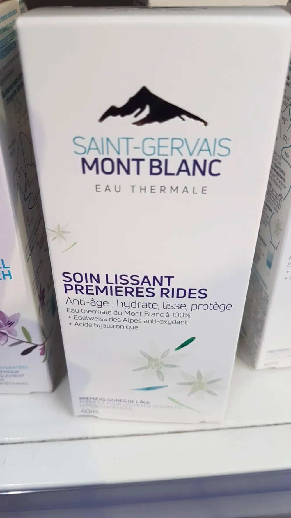 SAINT-GERVAIS MONT BLANC - Soin lissant premiers rides