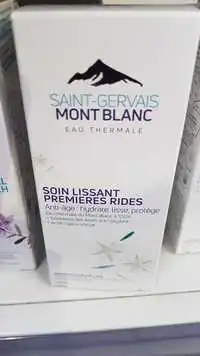 SAINT-GERVAIS MONT BLANC - Soin lissant premiers rides