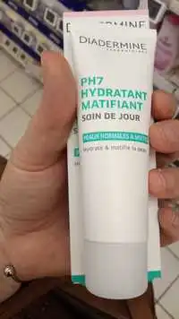 DIADERMINE LABORATOIRES - Ph7 Hydratant matifiant - Soin de jour