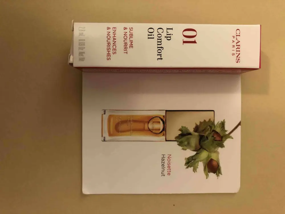 CLARINS PARIS - 01 lip comfort oil - Noisette