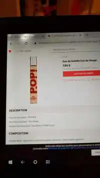 POP - Eau du verger - Eau de toilette