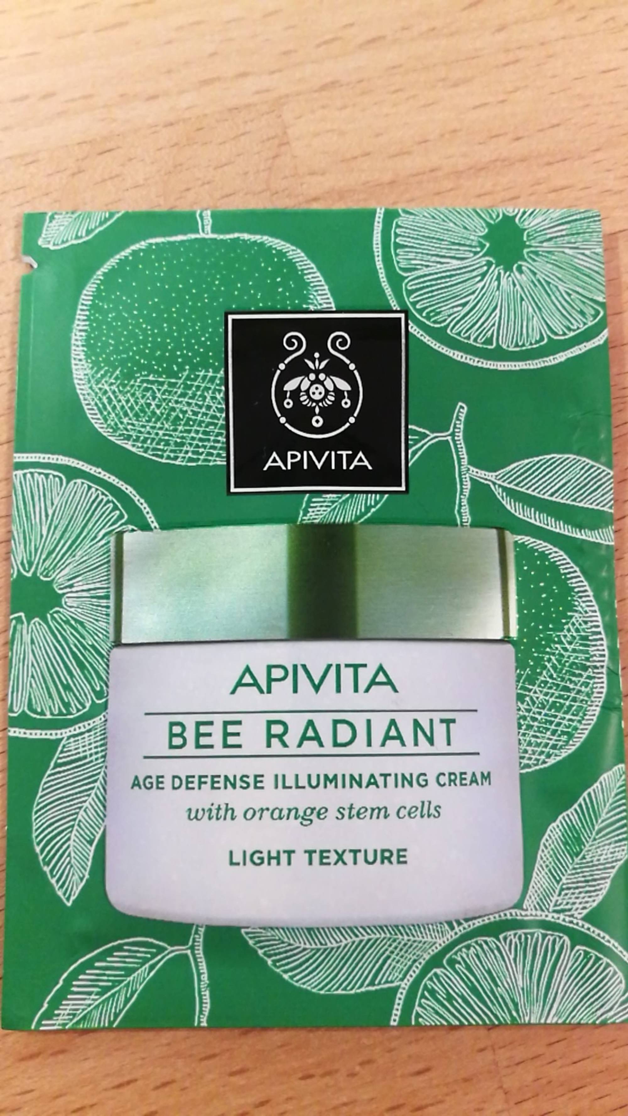 APIVITA - Bee radiant - Age defense illuminating cream