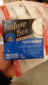 NATURE BOX - Festes shampoo Kokosnuss öl