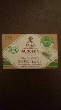 MAÎTRE AUGUSTIN - Savon doux exfoliant bio