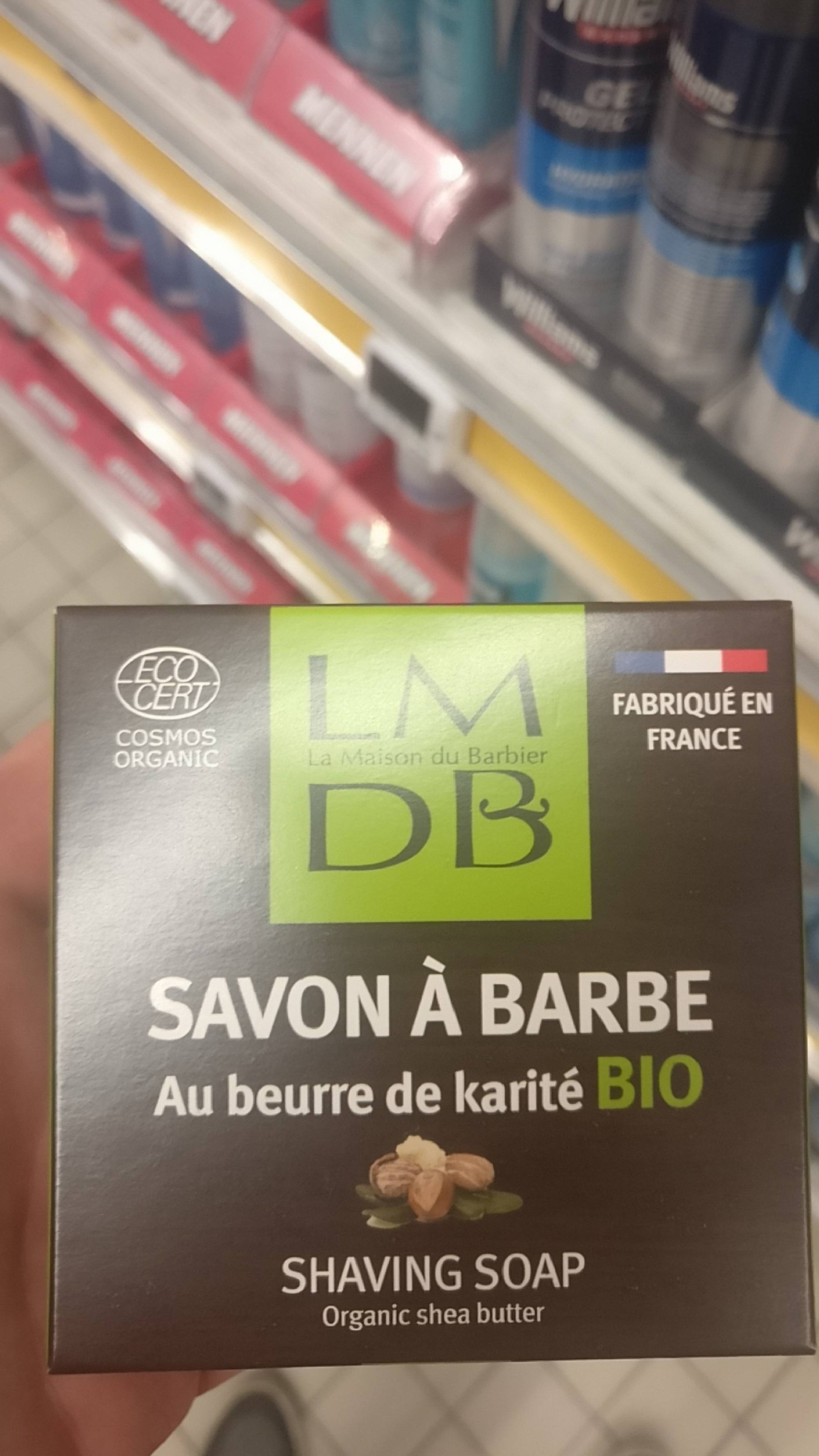 LA MAISON DU BARBIER - Savon à barbe au beurre de karité bio
