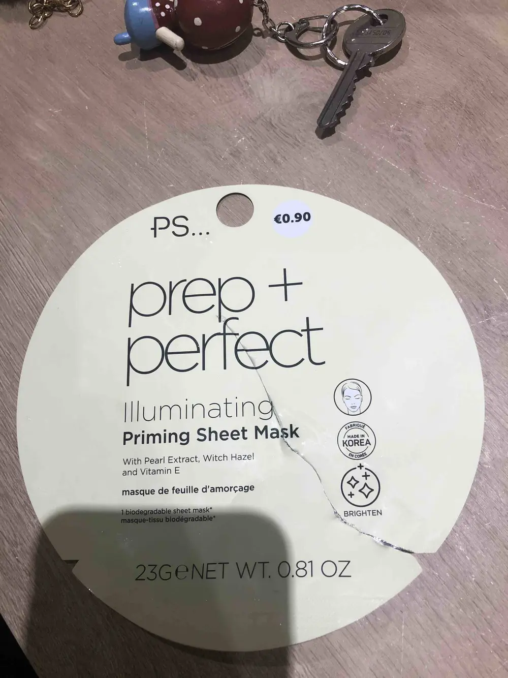 PRIMARK - Ps... Prep+perfect - Masque de feuille d'amorçage