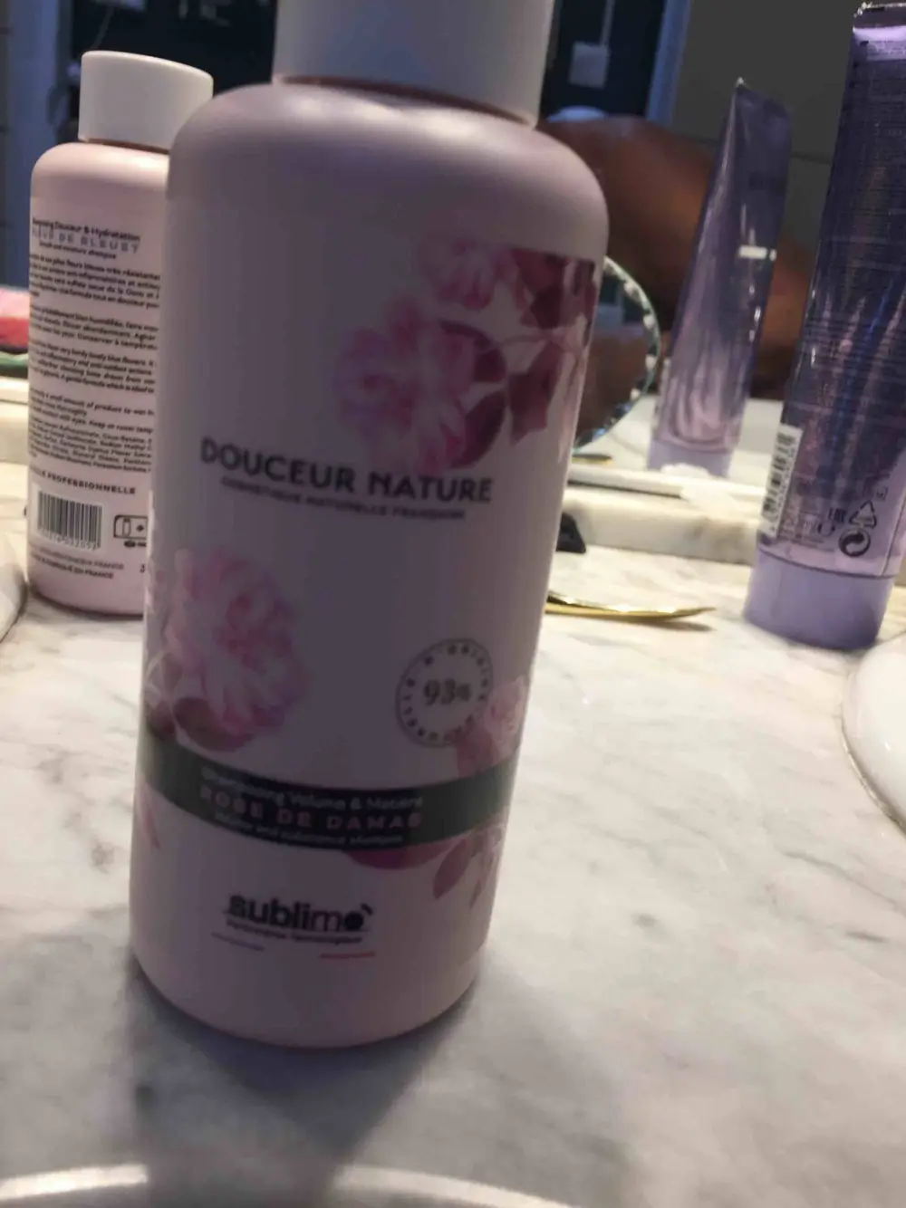 SUBLIMO - Douceur Nature - Shampooing rose de damas