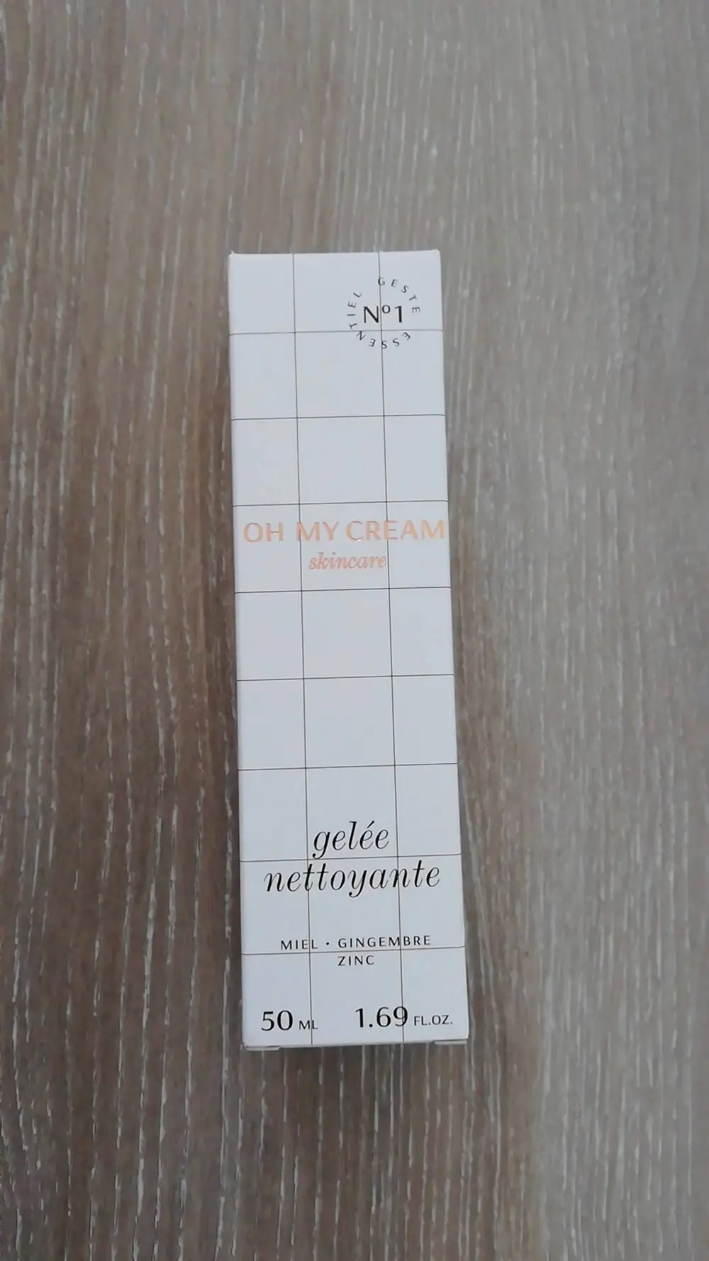 OH MY CREAM SKINCARE - Miel gingembre zinc - Gelée nettoyante