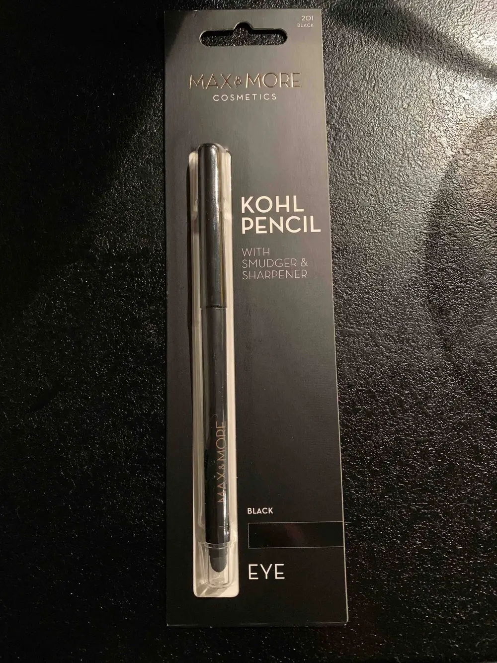 MAX & MORE - Kohl pencil 201 black