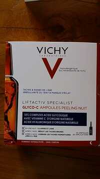 VICHY - Liftactiv specialist - Glyco-C ampoules peeling nuit