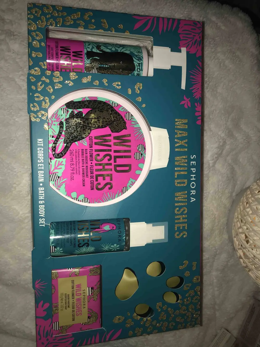 SEPHORA - Maxi wild wishes - Kit corps et bain
