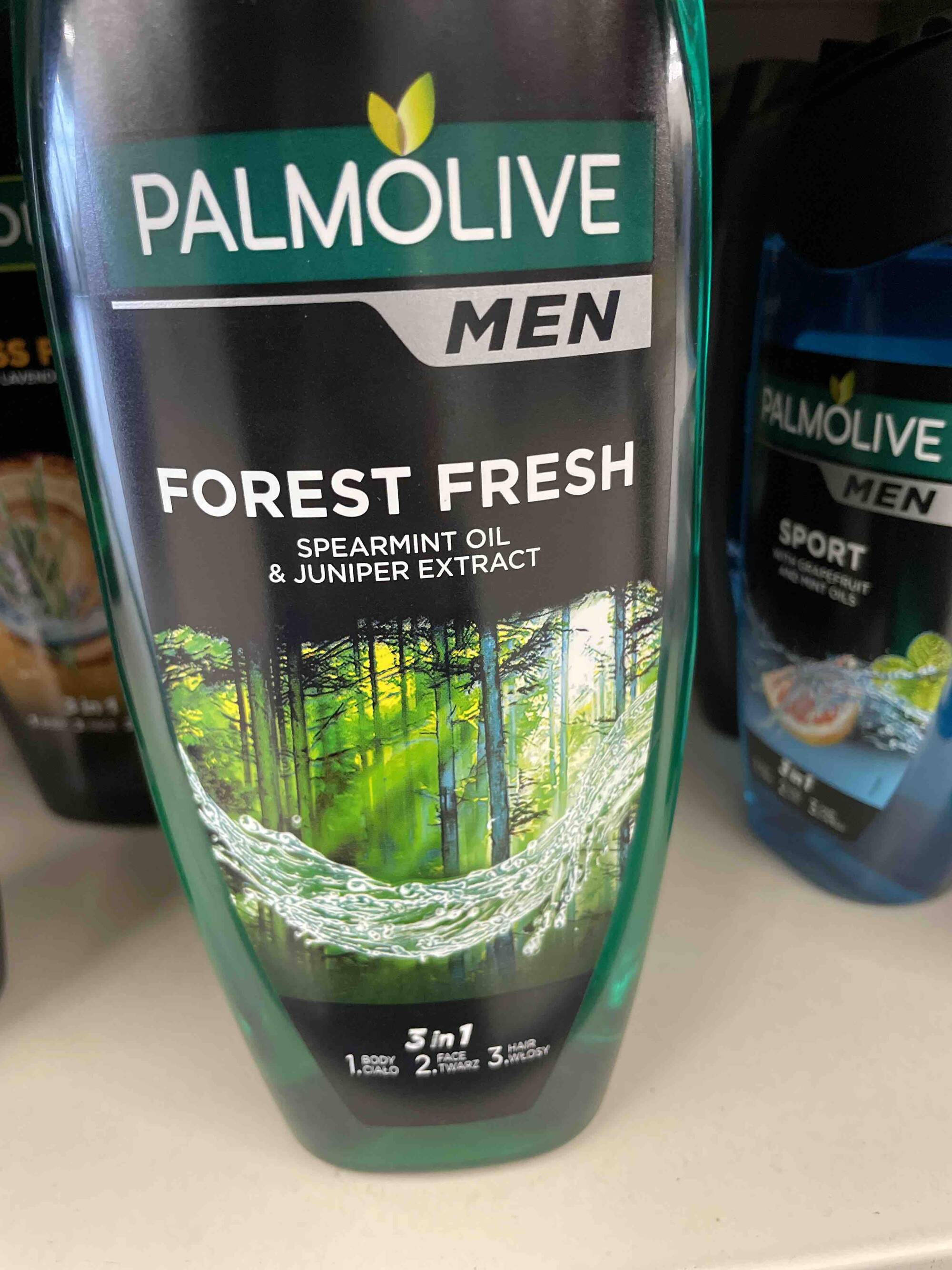 PALMOLIVE - Men forest fresh - Gel douche 3 en 1