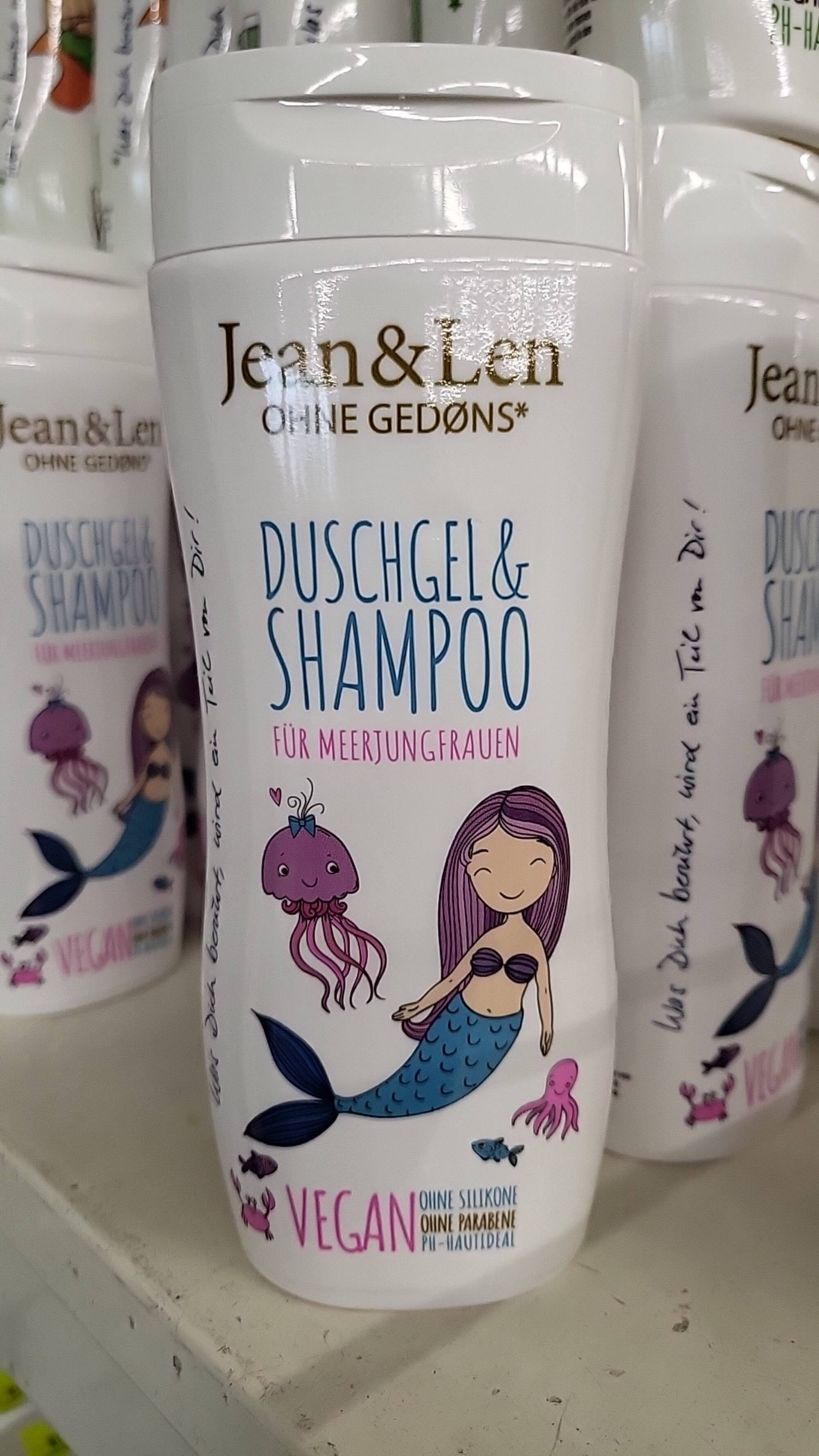 JEAN & LEN - Duschgel & shampoo für meerjungfrauen