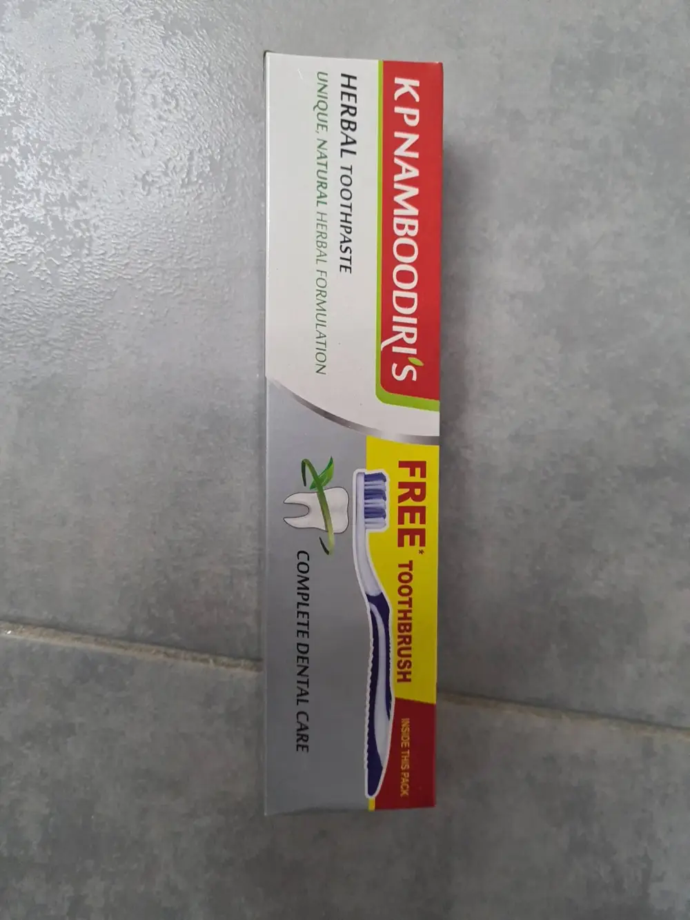 K.P. NAMBOODIRIS - Herbal toothpaste