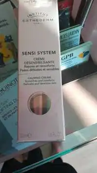 INSTITUT ESTHEDERM - Sensi system - Crème désensibilisante