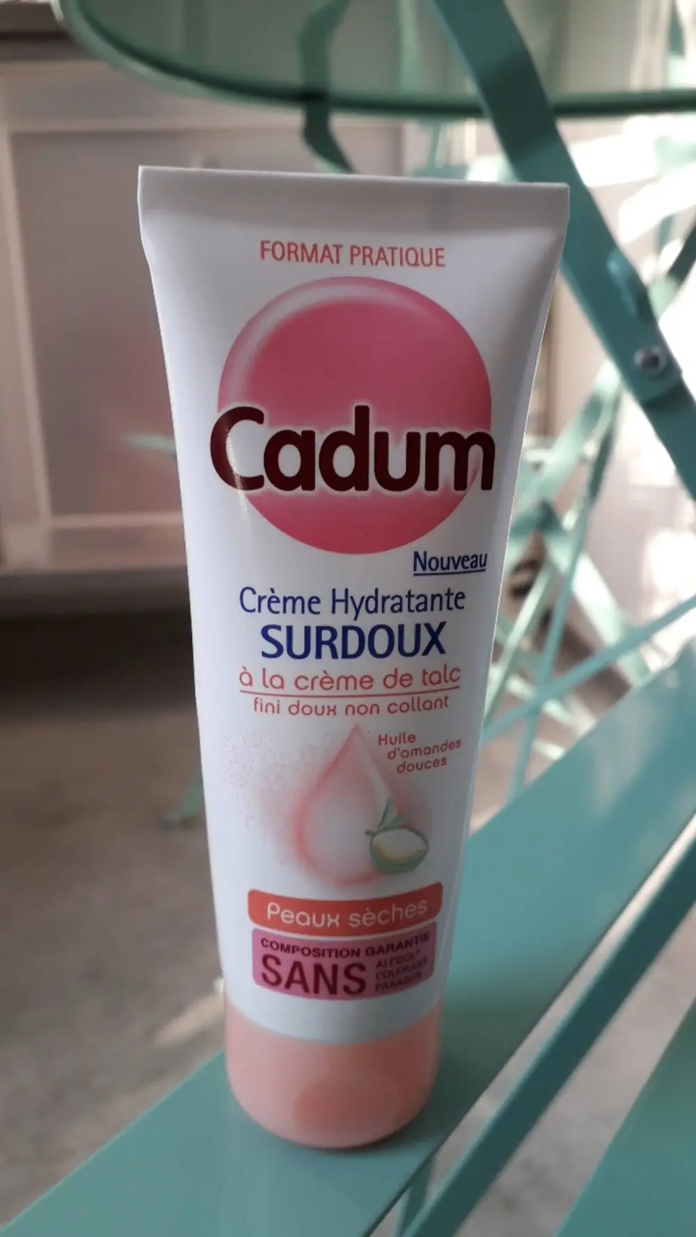 CADUM - Surdoux - Crème hydratante à la crème de talc