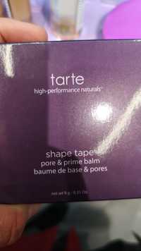 TARTE - Shape tape - Baume de base & pores