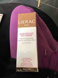 LIÉRAC - Sun result self-tanner - Moisturizing lotion