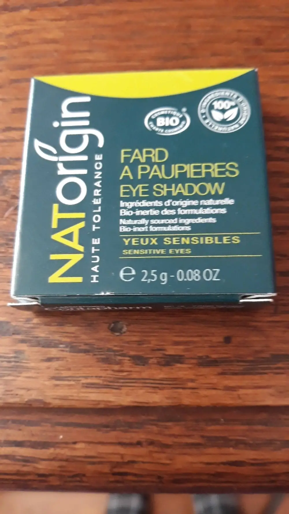 NATORIGIN - Fard à paupières bio