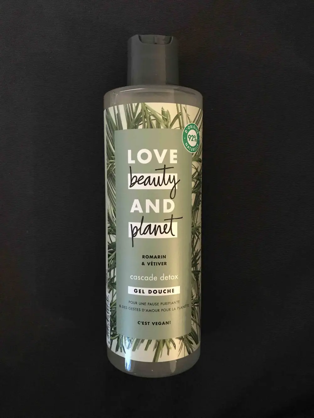 LOVE BEAUTY AND PLANET - Romarin & vétiver - Gel douche