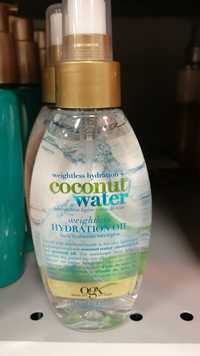 OGX - Coconut water - Weightless hydration oil